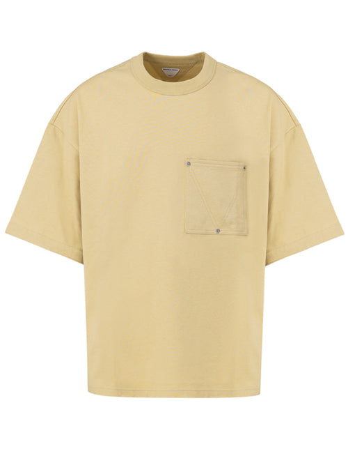 Bottega Veneta T-shirt oversize in jersey di cotone da uomo