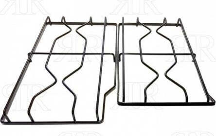 Ariston-coppia-2-griglie-piano-cottura-4-fuochi-nere-C00032561-C00032437