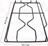 Ariston-coppia-2-griglie-piano-cottura-4-fuochi-nere-C00032561-C00032437