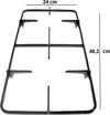 ARISTON GRIGLIA CUCINA 2 FUOCHI PIANO COTTURA SMALTATA NERA 48,2 X 24 CM Casa e cucina/Grandi elettrodomestici/Accessori e parti di ricambio/Ricambi e accessori per piani cottura/Griglie per piani cottura Rossi Ricambi - Venetico Marina, Commerciovirtuoso.it
