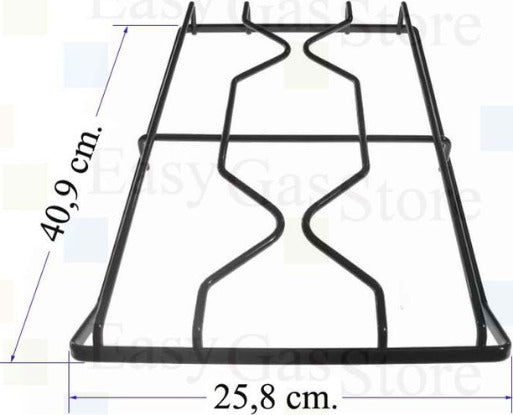 Ariston-griglia-per-piano-cottura-2-fuochi-nera-lucida-40,9-X-25,8-cm---C00032561