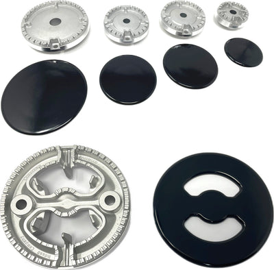 ARISTON HOTPOINT INDESIT KIT BRUCIATORI + PIATTELLI 4 FUOCHI + TRIPLA CORONA Casa e cucina/Utensili da cucina/Bruciatori da cucina Rossi Ricambi - Venetico Marina, Commerciovirtuoso.it