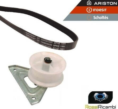 ARISTON HOTPOINT INDESIT- TENDICINGHIA + CINGHIA CON SUPPORTO PER ASCIUGATRICE Casa e cucina/Grandi elettrodomestici/Accessori e parti di ricambio/Ricambi e accessori per lavatrici/Motori per lavatrici Rossi Ricambi - Venetico Marina, Commerciovirtuoso.it