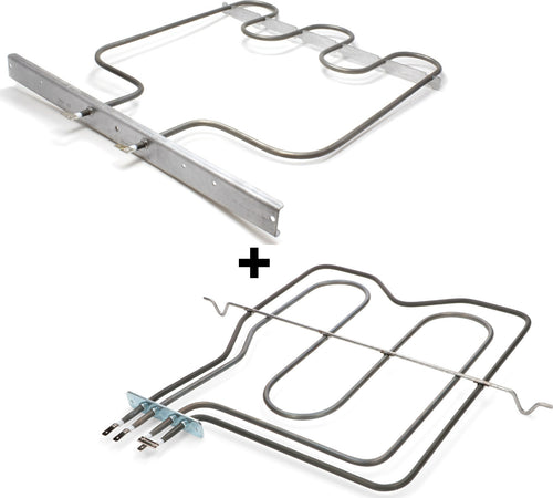 ARISTON INDESIT COPPIA RESISTENZE FORNO SUPERIORE INFERIORE C00016435 - C00039574 - Casa e cucina/Grandi elettrodomestici/Accessori e parti di ricambio/Ricambi e accessori per forni/Resistenze per forni Rossi Ricambi - Venetico Marina, Commerciovirtuoso.it
