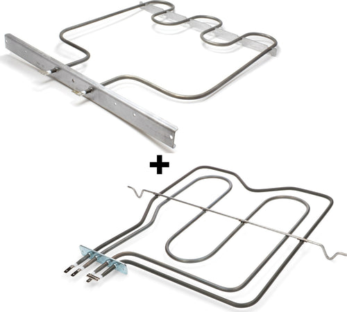 ARISTON INDESIT COPPIA RESISTENZE FORNO SUPERIORE INFERIORE C00016435 - C00039574 - Casa e cucina/Grandi elettrodomestici/Accessori e parti di ricambio/Ricambi e accessori per forni/Resistenze per forni Rossi Ricambi - Venetico Marina, Commerciovirtuoso.it