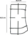 ARISTON INDESIT GRIGLIA CUCINA 1 FUOCO SINISTRA CM.43,5 X 26,5 C00097495 - PH760 Casa e cucina/Grandi elettrodomestici/Accessori e parti di ricambio/Ricambi e accessori per piani cottura/Griglie per piani cottura Rossi Ricambi - Venetico Marina, Commerciovirtuoso.it