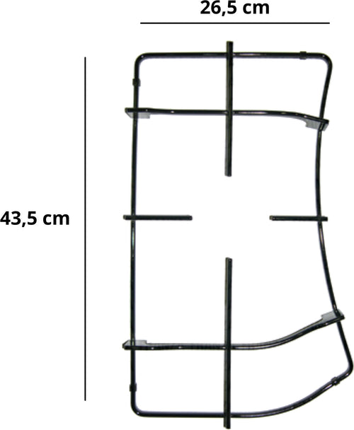 ARISTON INDESIT GRIGLIA CUCINA 1 FUOCO SINISTRA CM.43,5 X 26,5 C00097495 - PH760 Casa e cucina/Grandi elettrodomestici/Accessori e parti di ricambio/Ricambi e accessori per piani cottura/Griglie per piani cottura Rossi Ricambi - Venetico Marina, Commerciovirtuoso.it