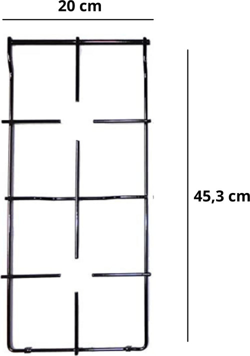 ARISTON INDESIT GRIGLIA CUCINA 2 FUOCHI SMALTATA NERA CM.45,3 X 20 C00041904 Casa e cucina/Grandi elettrodomestici/Accessori e parti di ricambio/Ricambi e accessori per piani cottura/Griglie per piani cottura Rossi Ricambi - Venetico Marina, Commerciovirtuoso.it