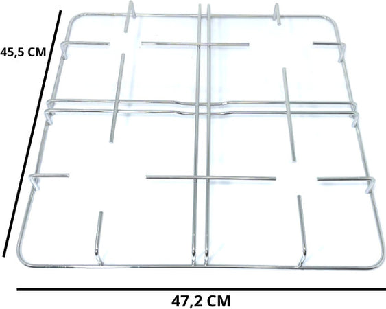 ARISTON INDESIT GRIGLIA CUCINA 4 FUOCHI IN ACCIAIO 45,5 X 47 CM Casa e cucina/Grandi elettrodomestici/Accessori e parti di ricambio/Ricambi e accessori per piani cottura/Griglie per piani cottura Rossi Ricambi - Venetico Marina, Commerciovirtuoso.it