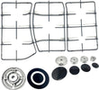 ARISTON INDESIT KIT RINNOVO GRIGLIE + BRUCIATORI SPARTIFIAMMA CUCINA PH750T Casa e cucina/Utensili da cucina/Bruciatori da cucina Rossi Ricambi - Venetico Marina, Commerciovirtuoso.it
