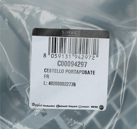 ARISTON INDESIT WHIRLPOOL CESTELLO PORTA POSATE LAVASTOVIGLIE C00094297 ORIGINALE Casa e cucina/Grandi elettrodomestici/Accessori e parti di ricambio/Ricambi e accessori per lavastoviglie/Cestelli per lavastoviglie Rossi Ricambi - Venetico Marina, Commerciovirtuoso.it