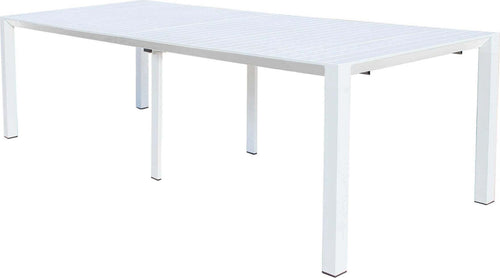 ARIZONA---consolle-da-giardino-in-alluminio-allungabile-cm-85-x-51,50/104/156/208/260-x-74-h-Bianco-Milani-Home