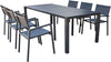 ARIZONA---set-tavolo-in-alluminio-cm-85-x-51,50/104/156/208/260-x-74-h-con-6-sedute-Antracite-Milani-Home