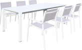 ARIZONA---set-tavolo-in-alluminio-cm-85-x-51,50/104/156/208/260-x-74-h-con-6-sedute-Bianco-Milani-Home