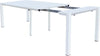 ARIZONA---set-tavolo-in-alluminio-cm-85-x-51,50/104/156/208/260-x-74-h-con-6-sedute-Bianco-Milani-Home