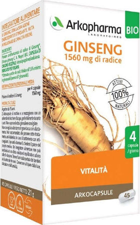 ARKOCAPSULE®-GINSENG-integratore-alimentare-45-capsule-Arkopharma