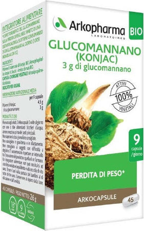 ARKOCAPSULE®-GLUCOMANNANO-BIO-integratore-alimentare-45-capsule-Arkopharma