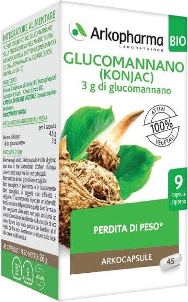 ARKOCAPSULE®-GLUCOMANNANO-BIO-integratore-alimentare-45-capsule-Arkopharma