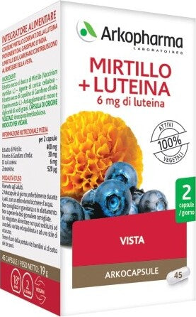 ARKOCAPSULE®-MIRTILLO-+-LUTEINA-integratore-alimentare-45-capsule-Arkopharma