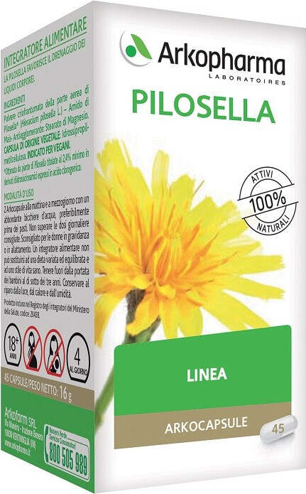 ARKOCAPSULE®-PILOSELLA-integratore-alimentare-45-capsule-Arkopharma