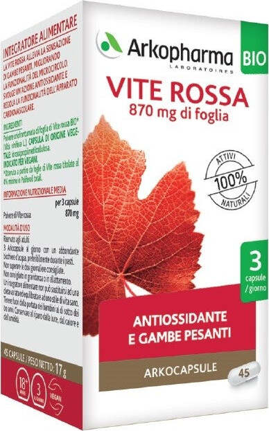 ARKOCAPSULE®-VITE-ROSSA-BIO-integratore-alimentare-45-capsule-Arkopharma