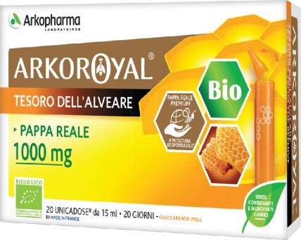 ARKOROYAL®-PAPPA-REALE-1000-MG-BIO-integratore-alimentare-10-fiale-Arkopharma