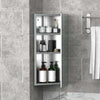 Armadietto-Angolare-Bagno-in-Acciaio-Anta-a-Specchio-Chiusura-Magnetica-3-Ripiani-Salvaspazio-60x30x18.4cm-TG202-0551TG2