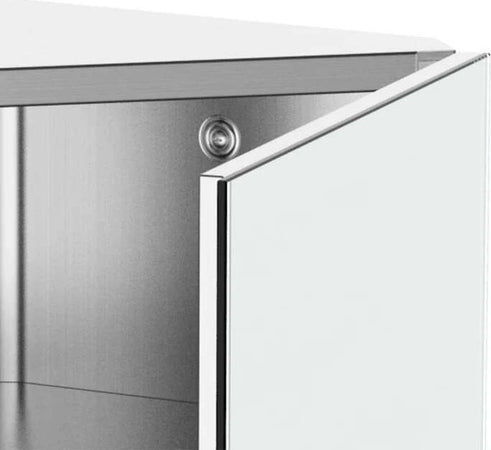 Armadietto-Angolare-Bagno-in-Acciaio-Anta-a-Specchio-Chiusura-Magnetica-3-Ripiani-Salvaspazio-60x30x18.4cm-TG202-0551TG2