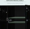 Armadietto-con-Specchio-da-Bagno-a-Parete-in-MDF-con-3-Armadietti,-3-Ripiani-e-Luce-LED,-90x15x65-cm,-Nero-WD6834-416BKWD6