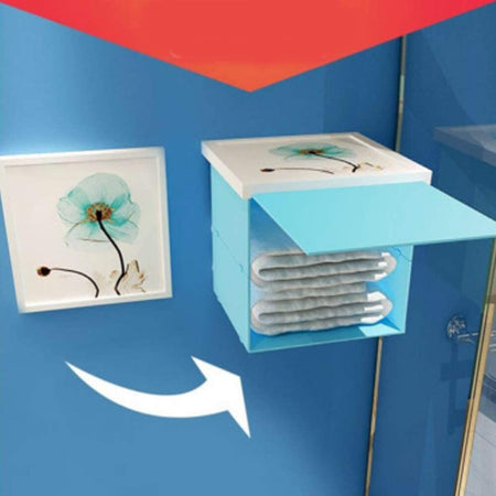 Armadietto Da Bagno Nascosto Pieghevole Impermeabile Portaoggetti Salvaspazio Casa, arredamento e bricolage > Soluzioni salvaspazio > Armadi e Scarpiere portatili Trade Shop italia - Napoli, Commerciovirtuoso.it