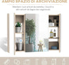 Armadietto-Pensile-da-Bagno-a-Parete-con-Specchio-a-3-Ante-e-Ripiani-Regolabili-in-Legno-90x60x13.5cm-BN3834-163BN3