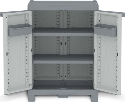 Armadietto ppl a 2 ante base 700 domino wave Fai da te/Organizzazione casa e magazzini/Armadietti metallici Eurocartuccia - Pavullo, Commerciovirtuoso.it