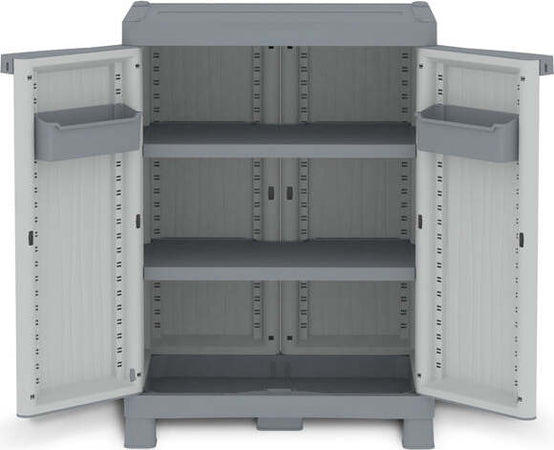 Armadietto ppl a 2 ante base 700 domino wave Fai da te/Organizzazione casa e magazzini/Armadietti metallici Eurocartuccia - Pavullo, Commerciovirtuoso.it