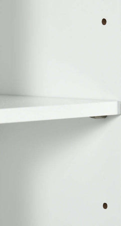 Armadietto-Specchiera-Bagno-2-Ante-con-Ripiani-Aperti-e-Mensole-Regolabili,-60x20x61cm,-Bianco-RF8834-547V00WTRF8