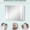 Armadietto-Specchiera-da-Bagno-con-3-Armadietti,-3-Ripiani-e-Luce-LED,-90x15x65-cm,-Bianco-UJ2834-416WTUJ2