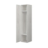 Armadio 45x52x223h con anta bianco consumato