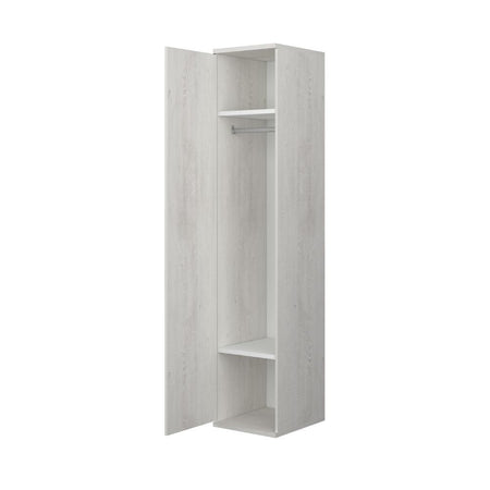 Armadio 45x52x223h con anta bianco consumato