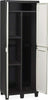 Armadio-a-2-ante,-con-vano-porta-attrezzi-e-3-ripiani-ventilati-posizionabili-a