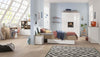 Armadio Basso 2 ante e 2 cassetti Rovere e Bianco Laccato per cameretta moderna Casa e cucina/Arredamento/Camera da letto/Armadi Decor Space - Altamura, Commerciovirtuoso.it
