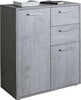 Armadio basso mobiletto con 2 ante e 2 cassetti scarpiera in legno h 88 cm Casa e cucina/Arredamento/Camera da letto/Armadi Decor Space - Altamura, Commerciovirtuoso.it