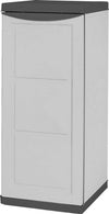 ARMADIO-BASSO-PORTA-BOMBOLA-'COLONNA'-cm-40-x-45-x-h.91---grigio/nero-Trioplast