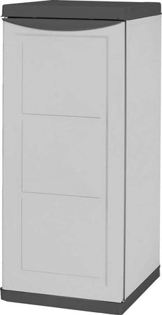 ARMADIO-BASSO-PORTA-BOMBOLA-'COLONNA'-cm-40-x-45-x-h.91---grigio/nero-Trioplast