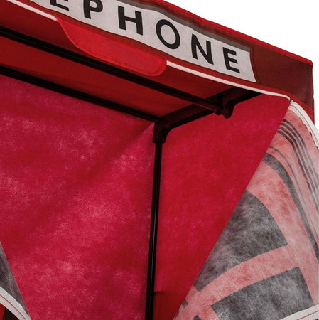 ARMADIO CABINA TELEFONICA INGLESE TESSUTO BARRA PORTAOGGETTI PORTASCARPE 160CM Casa e cucina/Organizzazione interni/Organizzazione guardaroba/Armadi pieghevoli Trade Shop italia - Napoli, Commerciovirtuoso.it