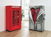 ARMADIO CABINA TELEFONICA INGLESE TESSUTO BARRA PORTAOGGETTI PORTASCARPE 160CM Casa e cucina/Organizzazione interni/Organizzazione guardaroba/Armadi pieghevoli Trade Shop italia - Napoli, Commerciovirtuoso.it