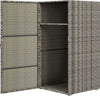 Armadio-da-Giardino-in-Rattan-PE-con-2-Vani,-60x63x120cm,-Grigio-JK3865-017V00GYJK3