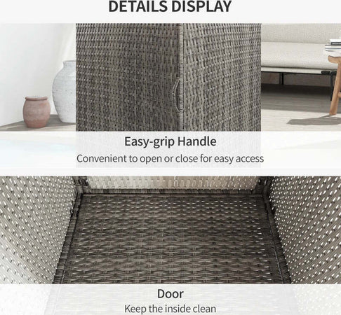 Armadio-da-Giardino-in-Rattan-PE-con-2-Vani,-60x63x120cm,-Grigio-JK3865-017V00GYJK3