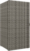 Armadio-da-Giardino-in-Rattan-PE-con-2-Vani,-60x63x120cm,-Grigio-JK3865-017V00GYJK3