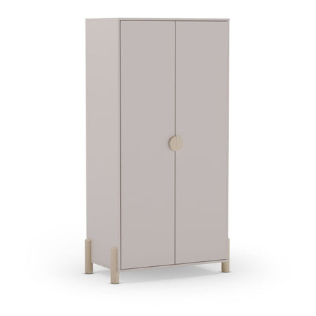 Armadio Enola 2 ante in legno massiccio colore beige