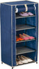 Armadio guardaroba apertura centrale 4 Ripiani struttura in acciaio, Scarpiera in TNT h 89 cm Casa e cucina/Organizzazione interni/Organizzazione guardaroba/Armadi pieghevoli Decor Space - Altamura, Commerciovirtuoso.it