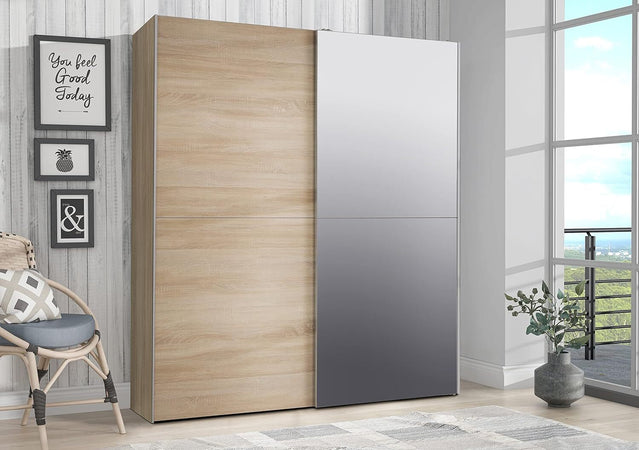 armadio-moderno-per-camera-da-letto-2-ante-scorrevoli-in-legno-specchio-marrone-T2245,266S
